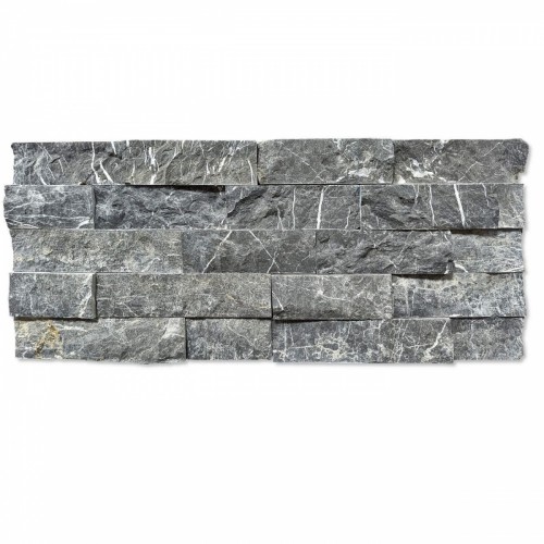 Плитка из "Мрамора" (черный) рваный камень производитель Россия