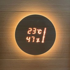 Термогигрометр и таймер для сауны Cariitti Aspectu Термогигрометр и таймер для сауны Cariitti Aspectu