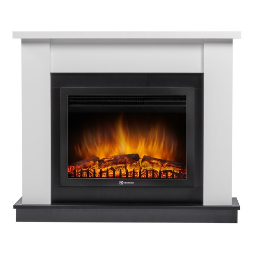 Каминокомплект Firelight: Очаг EFP/P-2520LS N , портал Canto 25 белый производитель Firelight