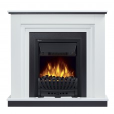 Каминокомплект: Очаг Electrolux Classic EFP/P-1020LS, портал Grado Classic белый, черный
