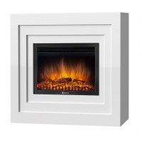 Каминокомплект: Очаг Electrolux EFP/P-2520LS с порталом Cubo 25 белый Каминокомплект: Очаг Electrolux EFP/P-2520LS с порталом Cubo 25 белый