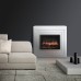 Каминокомплект: Очаг Electrolux EFP/P-2520LS с порталом Cubo 25 белый производитель Electrolux
