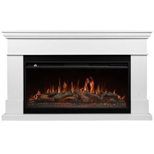 Каминокомплект: Очаг Royal Thermo Aurora RTFP/P-AR40LS, портал California 42/40/36, белый производитель Royal Thermo