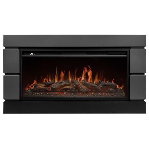 Каминокомплект: Очаг Royal Thermo Aurora RTFP/P-AR40LS, портал Moderno 42/40/36, графит производитель Royal Thermo