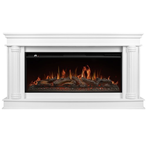 Каминокомплект: Очаг Royal Thermo Aurora RTFP/P-AR40LS, портал Olympia 42/40/36, белый производитель Royal Thermo