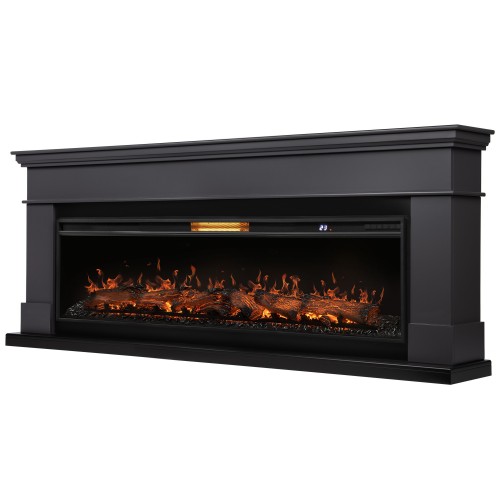 Каминокомплект: Очаг Royal Thermo Aurora RTFP/P-AR60LS, портал California 60 G, графит производитель Royal Thermo
