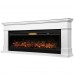 Каминокомплект: Очаг Royal Thermo Aurora RTFP/P-AR60LS, портал California 60 W, белый производитель Royal Thermo