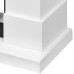 Каминокомплект: Очаг Royal Thermo Aurora RTFP/P-AR60LS, портал California 60 W, белый производитель Royal Thermo