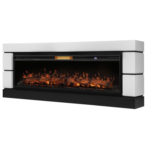 Каминокомплект: Очаг Royal Thermo Aurora RTFP/P-AR60LS, портал Moderno 60, белый производитель Royal Thermo