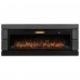 Каминокомплект: Очаг Royal Thermo Aurora RTFP/P-AR60LS, портал Moderno 60, графит производитель Royal Thermo