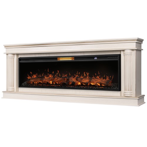 Каминокомплект: Очаг Royal Thermo Aurora RTFP/P-AR60LS, портал Olympia 60 сл. кость с зол. патиной производитель Royal Thermo
