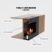 Тумба с биокамином Firelight BFP-P1600 дуб вотан производитель Firelight