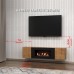 Тумба с биокамином Firelight BFP-P1600 дуб вотан производитель Firelight