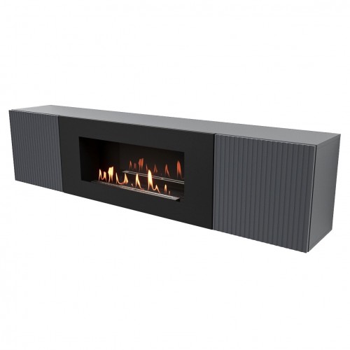Тумба с биокамином Firelight BFP-P1700L графит производитель Firelight