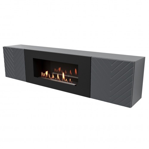 Тумба с биокамином Firelight BFP-P1700V графит производитель Firelight