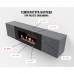 Тумба с биокамином Firelight BFP-P1700V графит производитель Firelight