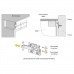 Тумба с биокамином Firelight BFP-P1700V графит производитель Firelight