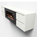 Тумба с биокамином Firelight BFP/P-1700 lux белая производитель Firelight