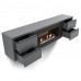 Тумба с биокамином Firelight BFP/P-1700 lux графит производитель Firelight