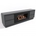 Тумба с биокамином Firelight BFP/P-1700 lux графит производитель Firelight