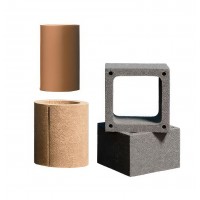 Линейная часть керамического дымохода Kerastil Universal D 200 мм