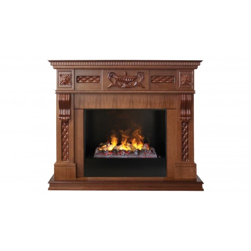 Электрокамин Corsica Lux 26 NT с очагом 3D Cassette 630 + Black вставка производитель RealFlame