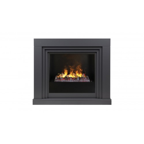 Электрокамин Stanley 26 GR с очагом 3D Cassette 630 + Black вставка производитель RealFlame