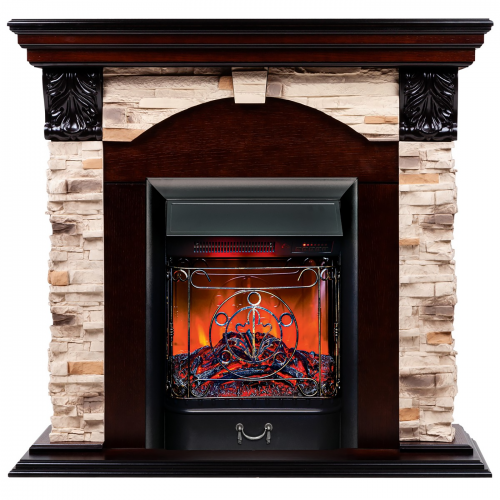 Электрокамин RealFlame Dublin Rock STD/EUG AO Majestic Lux BL RC производитель RealFlame