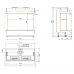 Газовый камин Panorama BKG 70-25-110-25 производитель Brunner