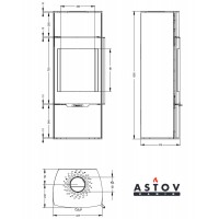 Камин Астов F 451 L