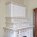 Дровянной камин Альбион в росписи Золотом производитель Ceramica
