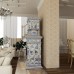 Изразцовая печь-камин с Голландской синей росписью производитель Ceramica