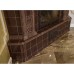 Изразцовый дровянной портал Альбион в цвете Кофе 3679 производитель Ceramica