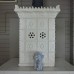 Изразцовый камин Дорф с короной производитель Ceramica