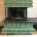 Изразцовый камин Дорф в цвете Зеленый чай производитель Ceramica