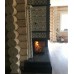 Изразцовый камин коллекции Птицы в синем цвете производитель Ceramica