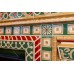 Изразцовый камин Византия в росписи Олива производитель Ceramica