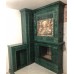Изразцовый муравленный камин Бристоль с туннельной топкой производитель Ceramica