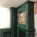 Изразцовый муравленный камин Бристоль с туннельной топкой производитель Ceramica