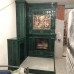 Изразцовый муравленный камин Бристоль с туннельной топкой производитель Ceramica