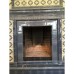 Изразцовый угловой открытый камин. производитель Ceramica