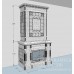 Камин Альбион. Цвет: Белый Антик производитель Ceramica