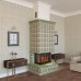 Изразцовый камин Браво. Роспись по рельефу производитель Ceramica