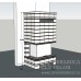 Камин Брикс. Цвет: Белый Антик, Карамель производитель Ceramica