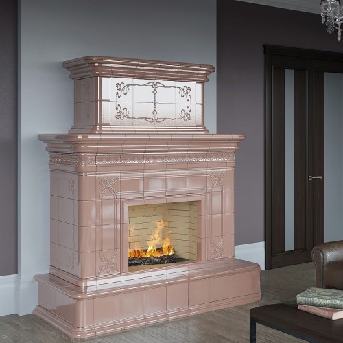 Камин Модерн с подиумом производитель Ceramica