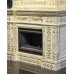 Камин на дровах в коллекции Альбион с росписью в золоте. производитель Ceramica