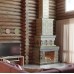 Камин Византия. Палитра росписи: Оливковая производитель Ceramica