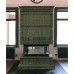 Классический камин зеленого цвета с топкой MCZ Plasma 95 T. производитель Ceramica