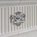 Облицовка камина изразцами Бристоль с росписью Серебром производитель Ceramica