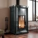 Печь-камин типовая КерамикаДекор Ритм в цвете Лазурный производитель Ceramica